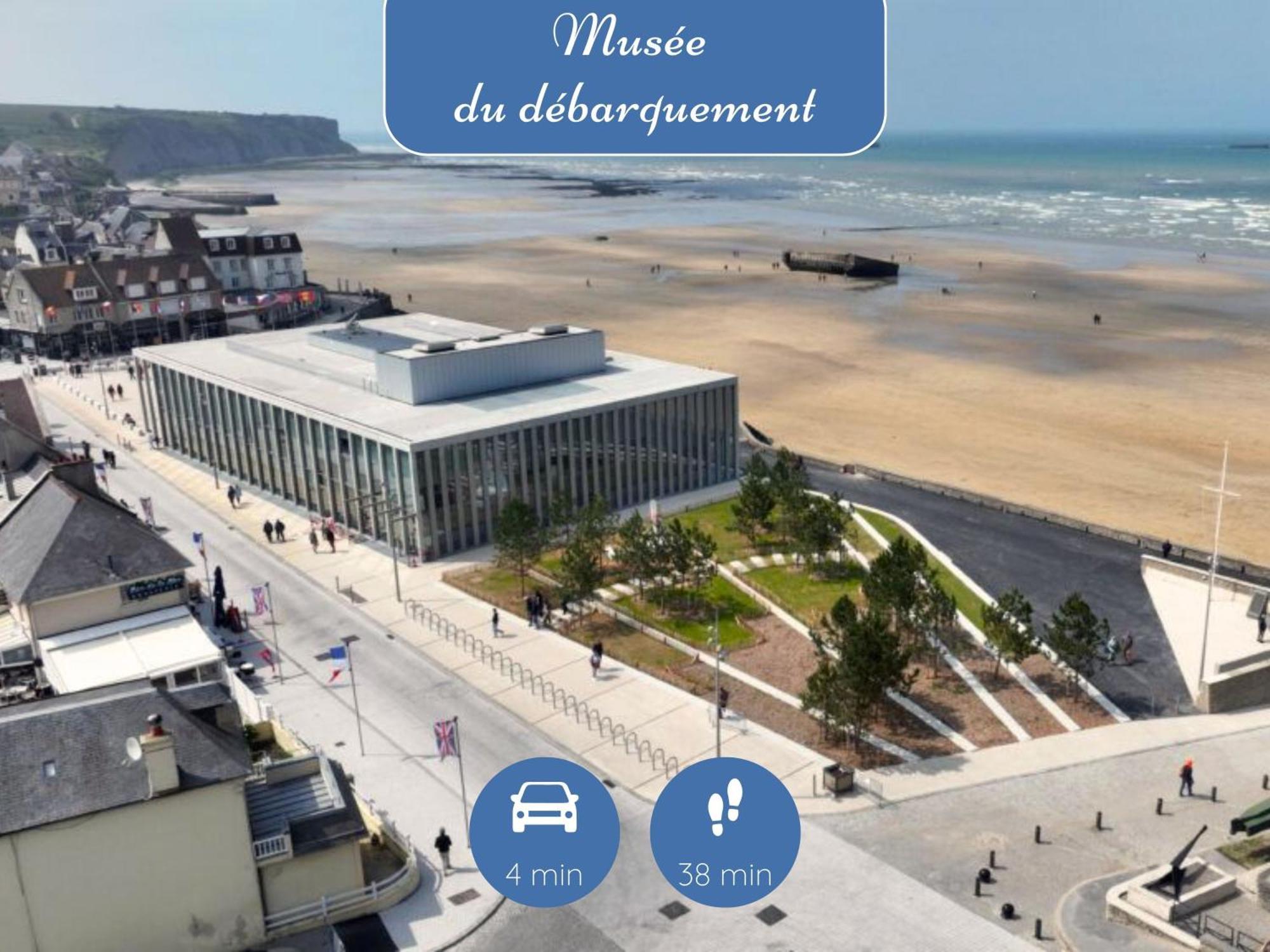 Sherman & Willy Jeep - 2 Maisons De Vacances, 4Min A Pied De La Plage - Parking Prive - Wifi Gratuit - Terrasse - Calme Saint-Côme-de-Fresné Buitenkant foto