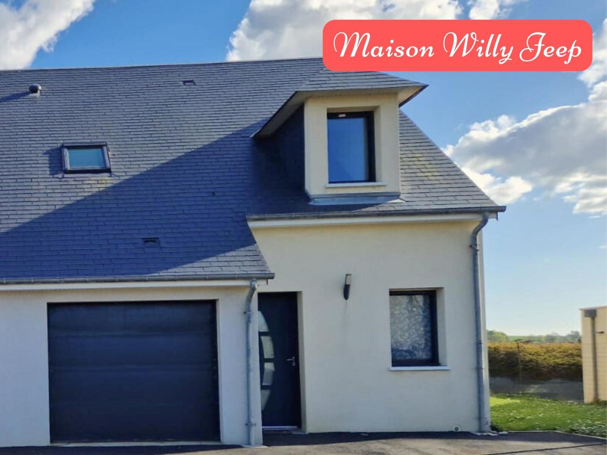 Sherman & Willy Jeep - 2 Maisons De Vacances, 4Min A Pied De La Plage - Parking Prive - Wifi Gratuit - Terrasse - Calme Saint-Côme-de-Fresné Kamer foto