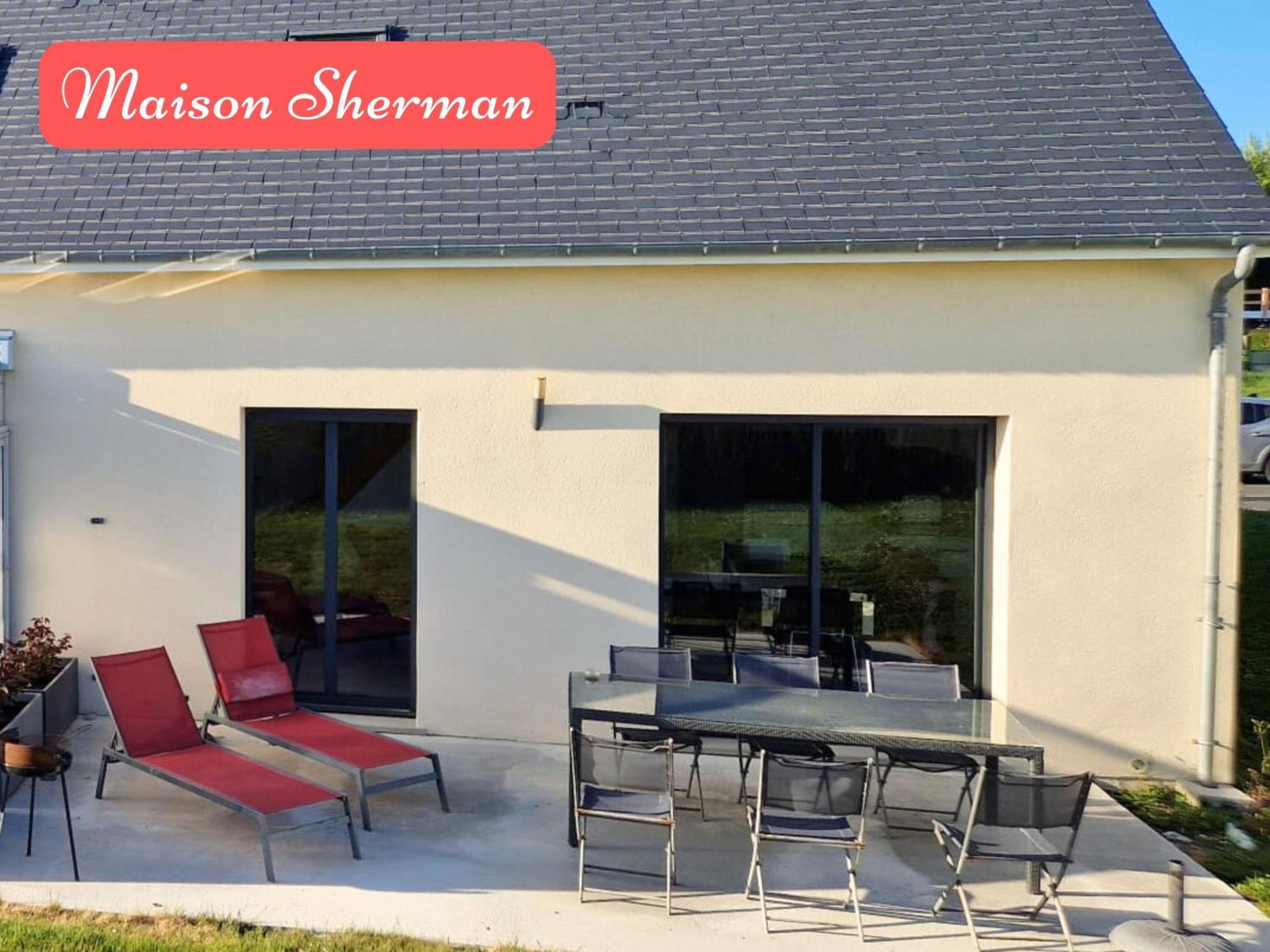 Sherman & Willy Jeep - 2 Maisons De Vacances, 4Min A Pied De La Plage - Parking Prive - Wifi Gratuit - Terrasse - Calme Saint-Côme-de-Fresné Kamer foto
